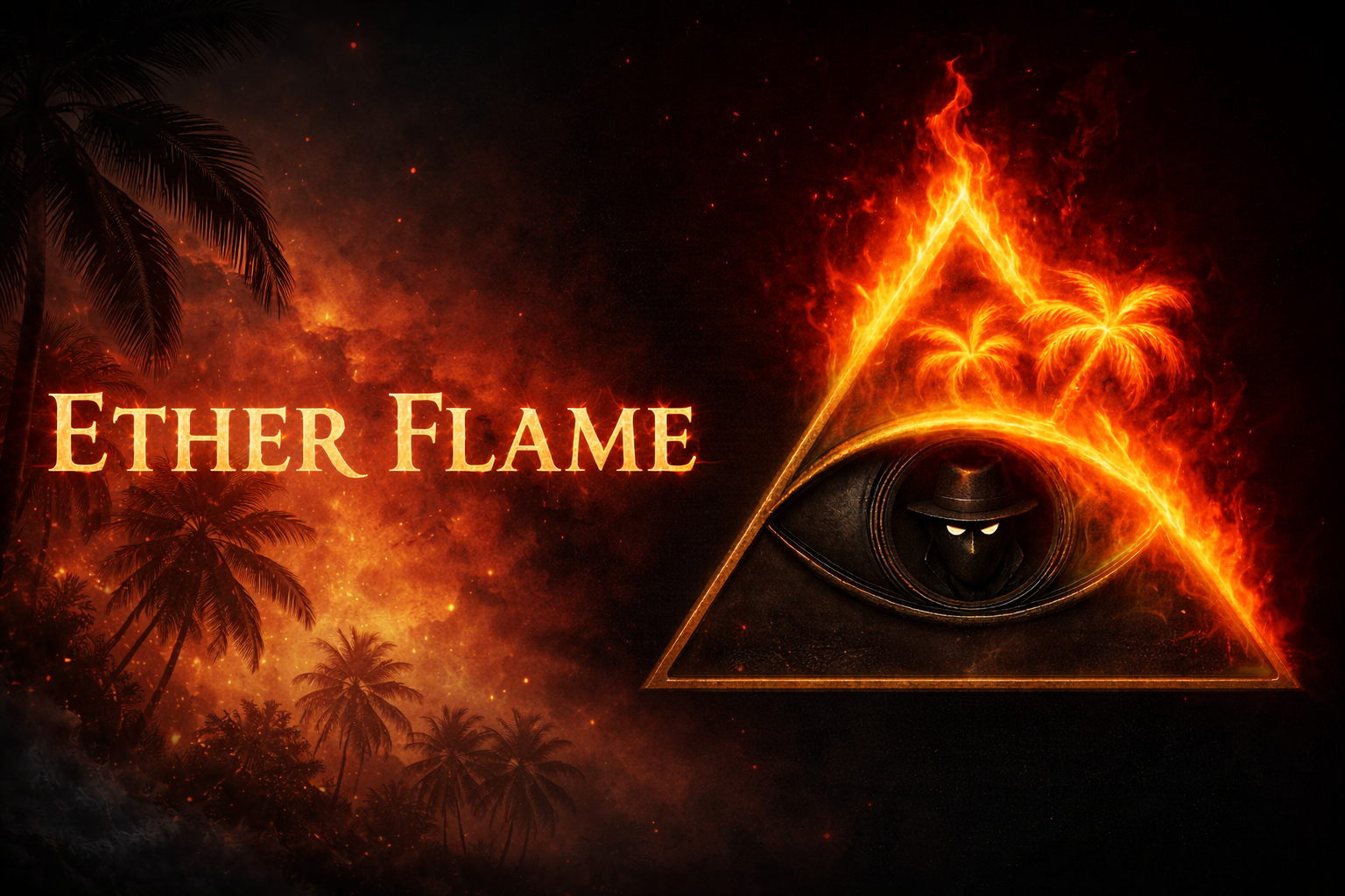 ether flame banner
